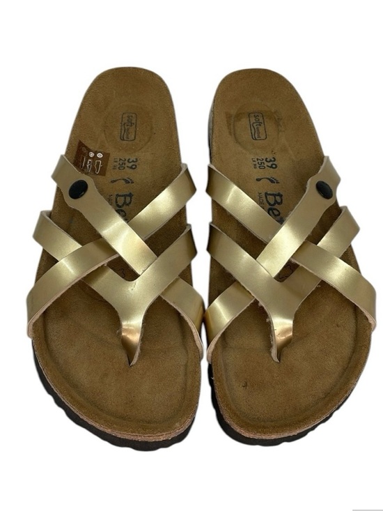 Birkenstock Shoes - Birkenstock Betula Mia Gold Sandals - Size 39